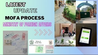 Mofa Attestation Process  How to attest documents from Ministry of Foreign Affairs in Karachi [upl. by Aelem396]