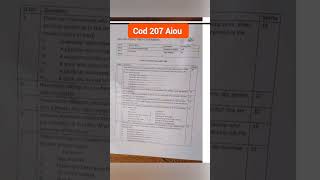 Cod 207aioupastpaper exam examresults english papereducation matric [upl. by Winsor891]