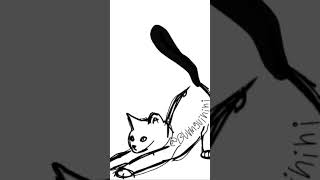 Tail wags test2 art digitaldrawing animation fail test digitalart cute artist cat digital [upl. by Madancy776]