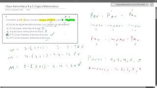 Clase 4 y 5 Lógica Matemática Curso UCR y UNA 2024 [upl. by Sirret]