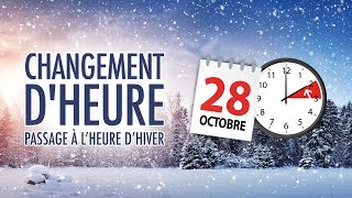 ⚠️ATTENTION  Changement dheure ce weekend [upl. by Aretse]