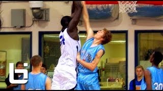 75quot Mamadou Ndiaye Is The Tallest Player In High School Summer Mixtape [upl. by Aihtnic935]