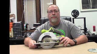 Ryobi One Abused Circular Saw Motor Replacement [upl. by Ihsar]