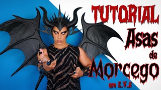 COMO FAZER ASAS DE MORCEGO EM EVA [upl. by Auot925]