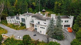 Billionaires Incredible ABANDONED Castle Mansion in The Woods l WHAT HAPPENED HERE [upl. by Atekal]