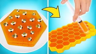 Wir machen eine lustige WackelpuddingTorte mit Bienen [upl. by Eliathan458]