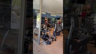 Dan Bilzerian girl in mansion gym [upl. by Cad488]