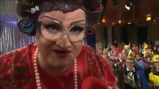 Elfriede Schäufele alias Fräulein Wommy Wonder als Putzfrau bei Schwäbische Fasnet aus Donzdorf 2018 [upl. by Jerol461]