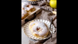 FRITTELLE DI MELE AL FORNO RICETTA LIGHT [upl. by Llovera]