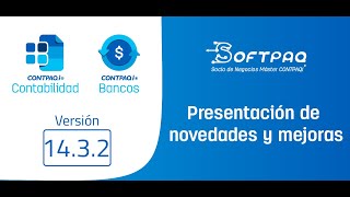 Presentación de actualizaciones en CONTPAQi® Contabilidad y Bancos 1432 [upl. by Brion5]