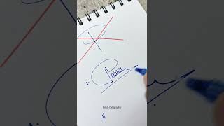 How to Sign the Letter P❤️ [upl. by Aerua]