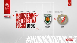 UKS Trójka Żyrardów  Widzew Łódź 12 MMP U19K [upl. by Nulubez989]