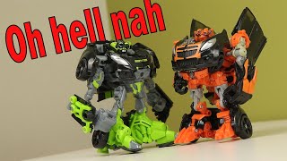 I Didn’t Think These Could Get Any WORSE  transformers DOTM Deluxe Skids and Mudflap Review [upl. by Merideth]