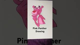 Creative Pink Panther Drawing for kids kids drawing shortsfeed creative art [upl. by Voleta493]