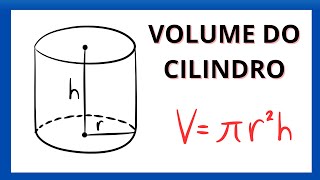 Volume dos Cilindros Teoria e Prática em Detalhes [upl. by Anecuza]