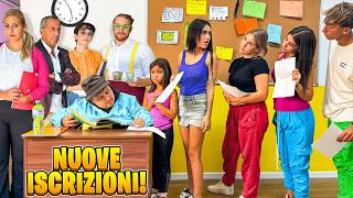 ISCRIZIONI NUOVA SCUOLA ILARY E ZIA NICOLE FINISCON IN CLASSI DIVERSE E ILARY PIANGE [upl. by Branscum178]