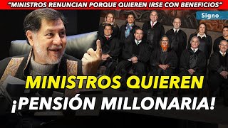 Noroña revela verdaderas intenciones en renuncia de ministros [upl. by Ervine173]