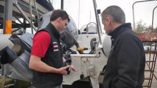 Simrad GO7 and RS35 Rib Install [upl. by Hsur519]