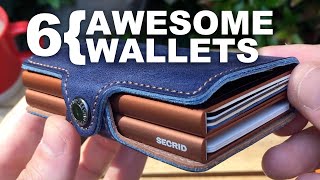 6 BEST Wallets for Men  Slim Minimalist Wallets amp Card Holders [upl. by Suravart]