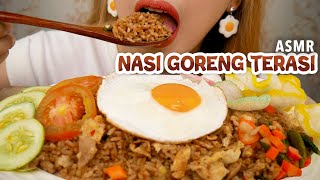 ASMR NASI GORENG TERASI  ASMR Indonesia [upl. by Sabah]