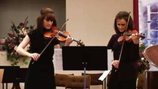 Violin Duet  Spanish Dance by Dmitri Shostakovich [upl. by Timoteo581]