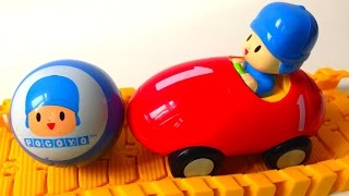 Pocoyo Car Race Track [upl. by Arlan997]