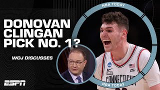 Woj Donovan Clingan absolutely in conversation for No 1 pick  NBA Today [upl. by Ardnyk531]