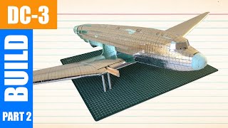 Wings amp Fuselage  RC DC3 From Scratch ep 2 [upl. by Amled840]