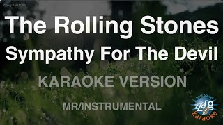 The Rolling StonesSympathy For The Devil MRInstrumental Karaoke Version [upl. by Torrance]