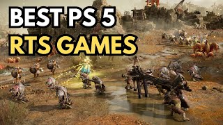 Here The Top RTS Games for PS 5 [upl. by Iuqcaj]