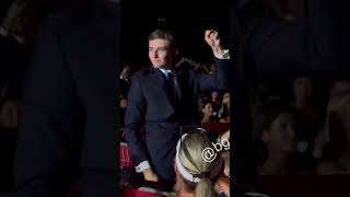 Barron Trump receives standing ovation at father Donald’s campaign rally shorts [upl. by Fitting]