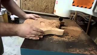 Fabricando uma Guitarra  Parte 01  G Carvalho Luthier [upl. by Enylekcaj]