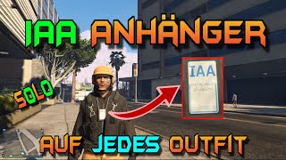 GTA 5 Glitch  SOLO  Extrem schnell amp einfach den IAA Anhänger  IAA Badge auf jedes Outfit machen [upl. by Acirat193]