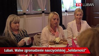 Lubań Walne zgromadzenie nauczycielskiej „Solidarności” [upl. by Aisylla437]