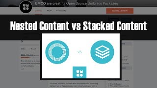 Umbraco Nested Content vs Stacked Content [upl. by Jarrett]