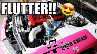 What is TURBO FLUTTER amp SURGE Is it Bad Mythbusting in our Nissan R32 GTR [upl. by Mosora847]