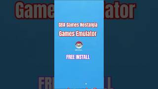 How to Install GBA Games Nostalgia Games Emulator on android amp ios [upl. by Parthenia]