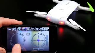 How to Fly a Drone Quad with Phone using WiFi UFO or Wifi FPV App [upl. by Nycila]