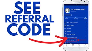 How to View Referral Code in GCash 2024 [upl. by Karia]