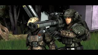 Watch These Halo Reach Female Marines Reload A Spnkr [upl. by Lurlene]