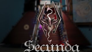 Skyrim  Secunda on a Mechanical Hammered Dulcimer [upl. by Ainalem]