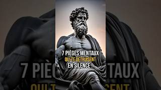 7 Pièges Mentaux qui Te détruisent en Silence 🤐Stoïque Autodéveloppement [upl. by Hsetih]