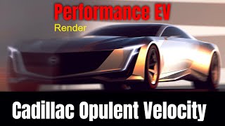 Cadillac Opulent Velocity Performance EV Concept Teaser [upl. by Ahsoek]