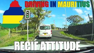 Driving in Mauritius from Mont Choisy Beach to Le Récif Attitude Hotel [upl. by Ahsinek135]