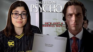 WATCHING AMERICAN PSYCHO FOR THE FIRST TIME [upl. by Auburta796]