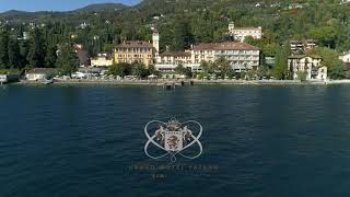 View from above 3  Grand Hotel Fasano Lake Garda [upl. by Tekla745]