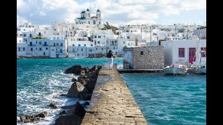 Paros  Naoussa Port Greece  November 2023 [upl. by Chappelka116]