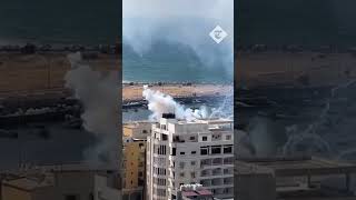 Footage allegedly shows white phosphorus munitions in Gaza according to human rights groups [upl. by Xella]