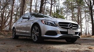 2015 Mercedes C300 Review  Is It A Mini SClass [upl. by Oiramal]