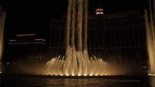 Tiestos quotFootprints  Rocky  Red Lightsquot 📹 HD Multicam ⛲ Fountains of Bellagio 🌵 Las Vegas USA [upl. by Almeeta]